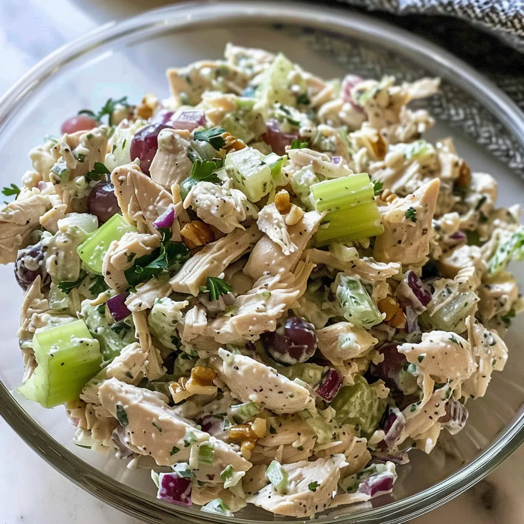 How to Make the Best Healthy Chicken Salad No Mayo