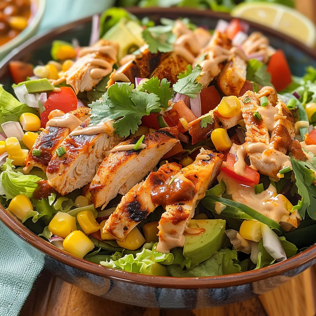 How to Make the Best Santa Fe Salad with Chicken