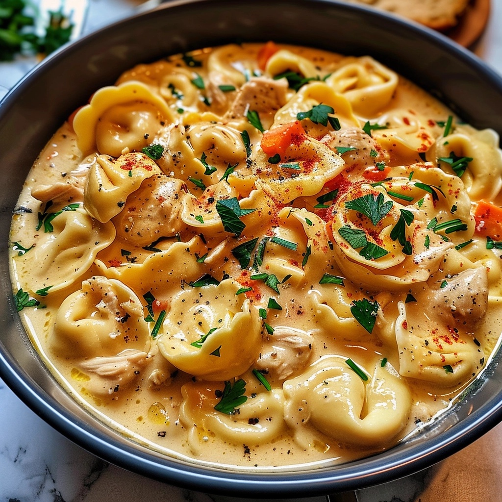 How to Make CrockPot Chicken Tortellini